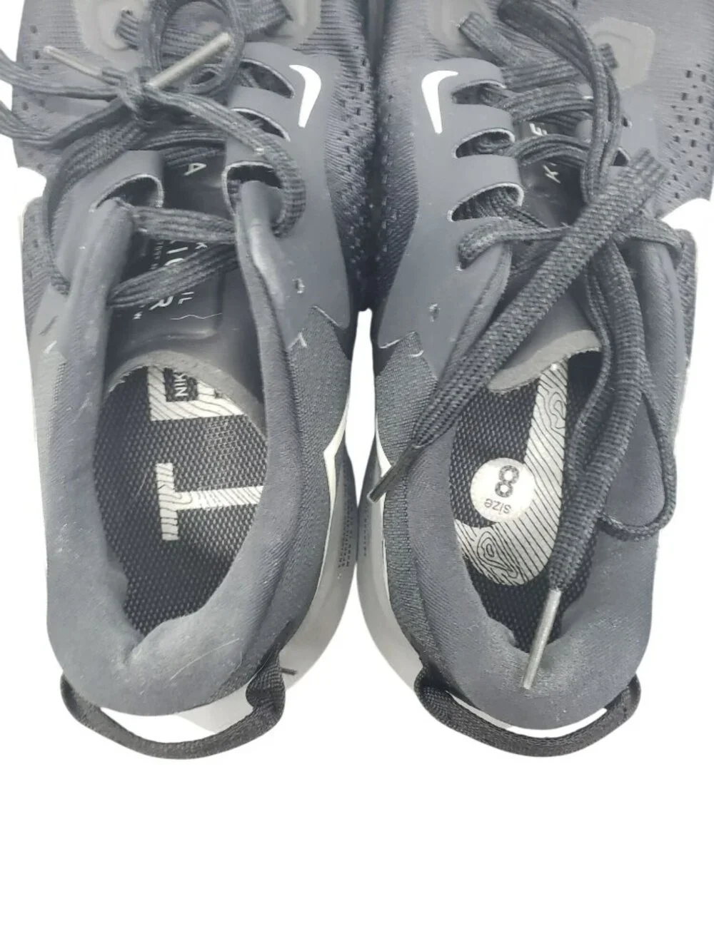 Nike Air Zoom Terra Kiger 6 Trail Running Shoes US 8 Womens Black White - Picture 8 of 14